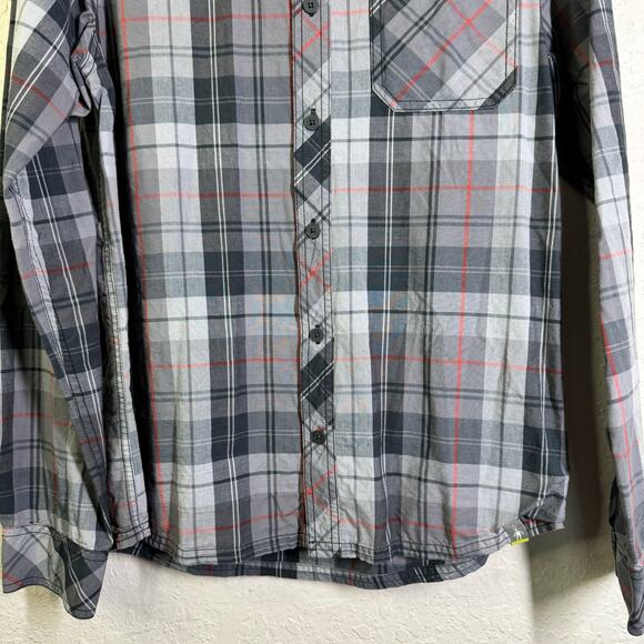 SMARTWOOL Shirt Medium Summit County Plaid Merino Wool Blend Men's Long Sleeve - Picture 5 of 13
